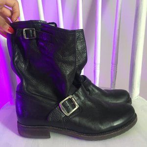 FRYE Moto Slouch Boots 8.5